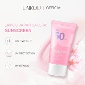 Kem Chống Nắng Laikou Nhật Bản 50G Làm Trắng Spf 50 Pa+++ Uv