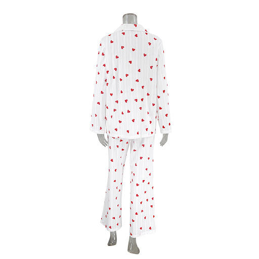 Title 11, Spring White Two-Piece Homewear Set for Women, ...