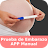 Prueba de embarazo app manual icon