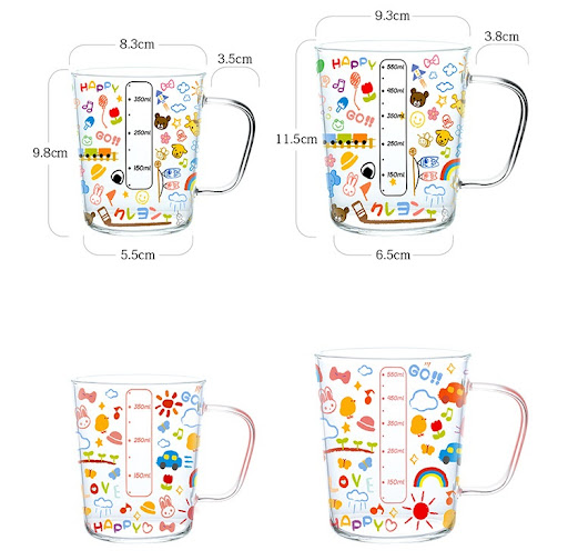 Title 15, Heat-resistant household large-capacity milk cu...