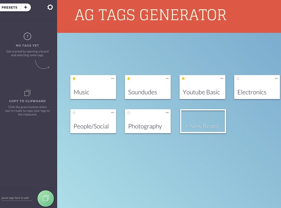 Tags Generator Preview image 1