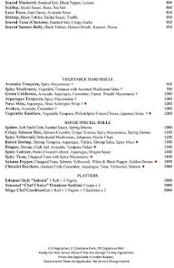 MEGU - The Leela Palace menu 3