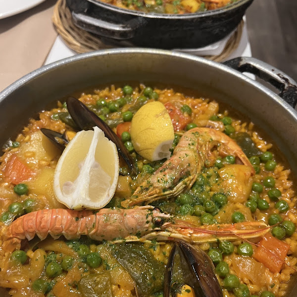 Gluten-Free Paella at Restaurante Santa Anna