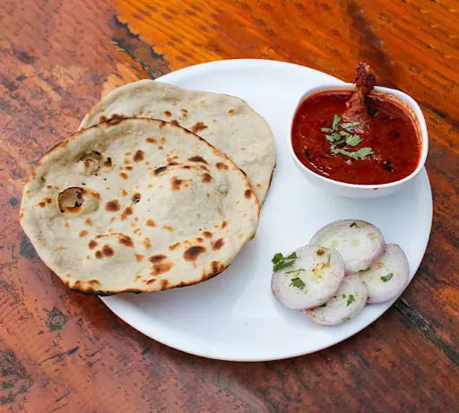 Chicken Masala With 4 Roti