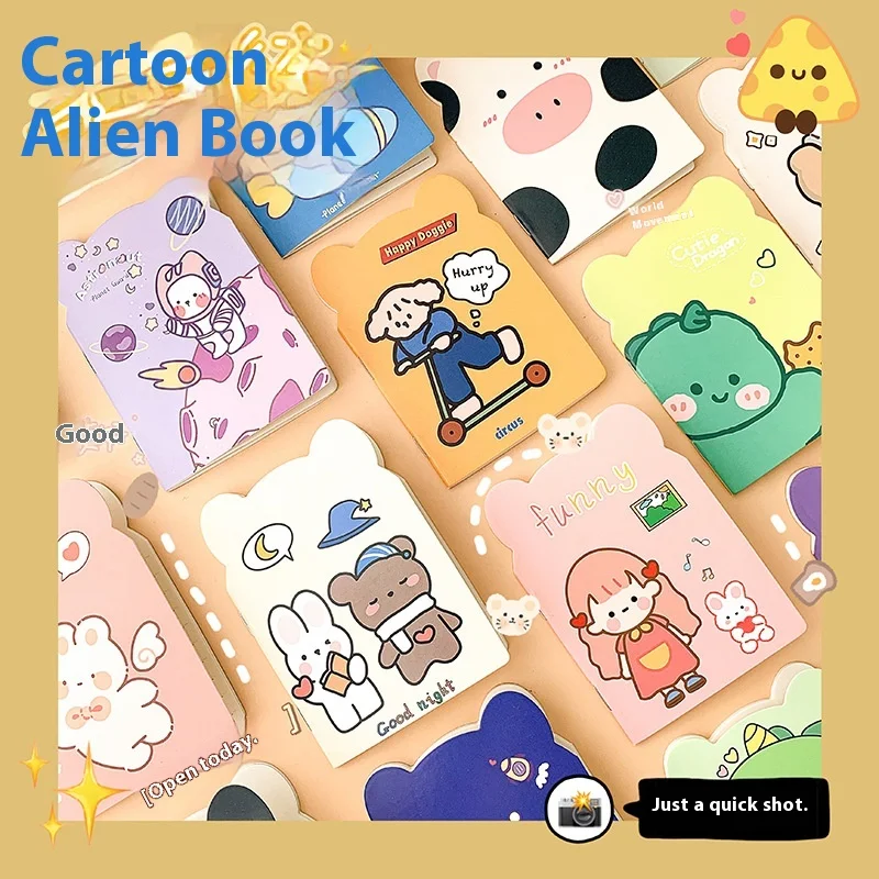 Carnet de notes créatif en forme de dessin animé pour enfants et adultes. Idéal pour dessiner, écrire et prendre des notes. Un cadeau amusant et original.