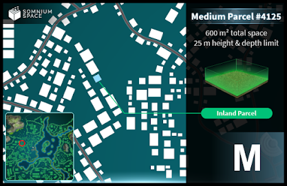 Medium #4125 (M) parcel in Somnium Space