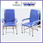 Giường Ghế Bệnh Nhân Tích Hợp, Có Bánh Xe Để Di Chuyển, Dễ Dàng Gấp Thành Ghế Ngả Thành Giường - Gs03