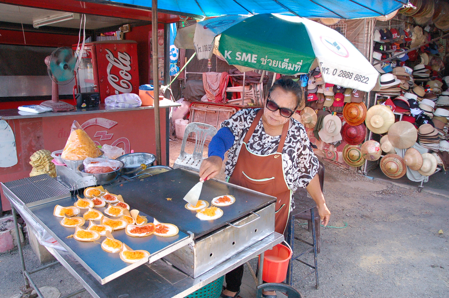 Street food tailandese di luchetto