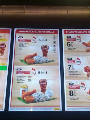 McDonald's menu 