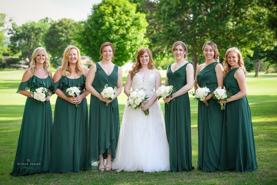 Fotografo di matrimoni Allison Jansen (allisonjansen). Foto del 9 settembre 2019