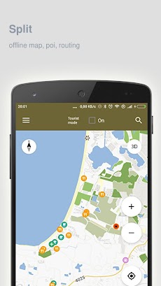 Split Map offlineのおすすめ画像1