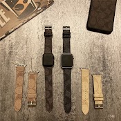 Dây Đeo Bằng Da Thích Hợp Cho Đồng Hồ Apple Iwatch Series 7 6 5 Se 4 3 2 38Mm 40Mm 42Mm 44Mm 41Mm 45Mm