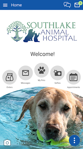 Screenshot Southlake Vet