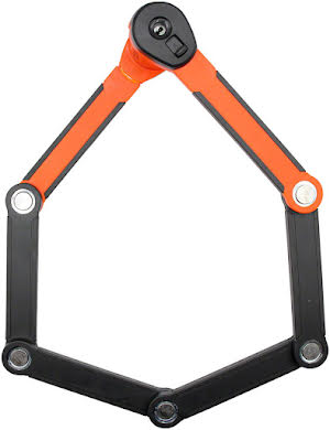 Kryptonite Kryptonite Evolution 790 Folding Lock - 90cm, Keyed, Inludes Click Tight Bracket, Black/Orange alternate image 3