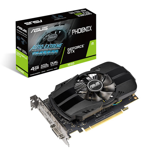 Card màn hình ASUS GeForce GTX 1650 4GB GDDR5 Phoenix (PH-GTX1650-4G)