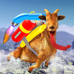 Cover Image of Télécharger Jetpack Goat City Rampage Simulator 2019 1.0 APK