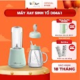 [Mã Elmall6 Giảm 6% Đơn 300K] Máy Xay Sinh Tố Cầm Tay Bear, Xay Hoa Quả Công Suất Lớn, Chất Liệu An Toàn Llj - D04A1