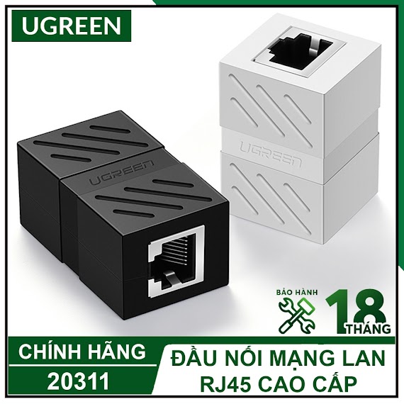 Đầu Nối Mạng Lan Rj45 Cao Cấp, Ugreen 20311 Chính Hãng