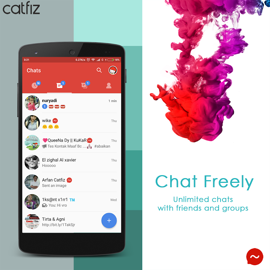    Catfiz Messenger- screenshot  