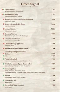 Steam - Rambagh Palace menu 3