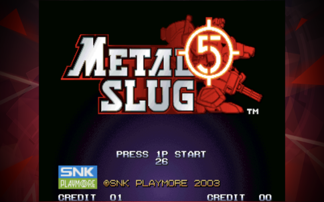 Metal Slug 5 Game for Chrome Preview image 1