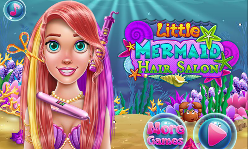 Princess Mermaid Haircut Salon