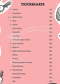 Size Zero Cafe menu 1