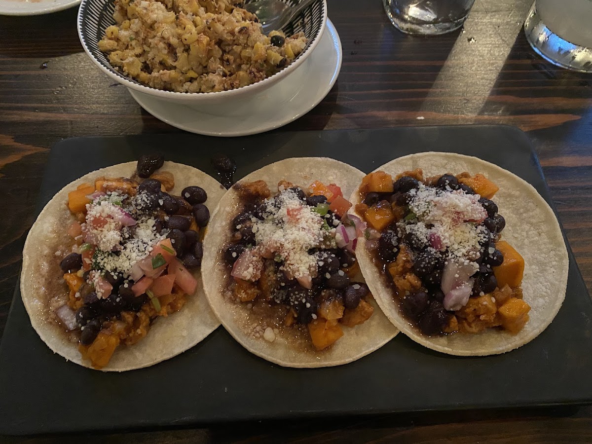 Sweet potato tacos