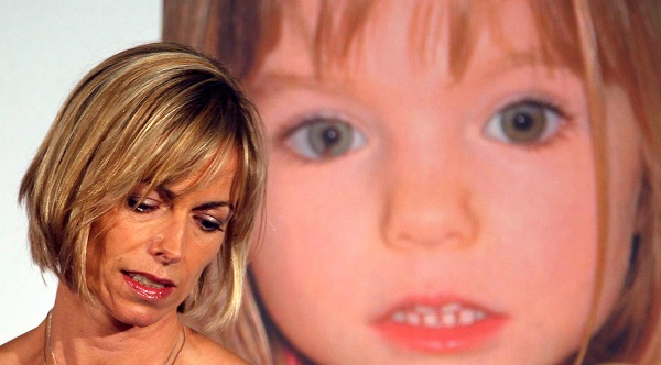 Kate McCann, whose daughter Madeleine went missing during a family holiday to Portugal in 2007, at a news conference in 2011. File photo.