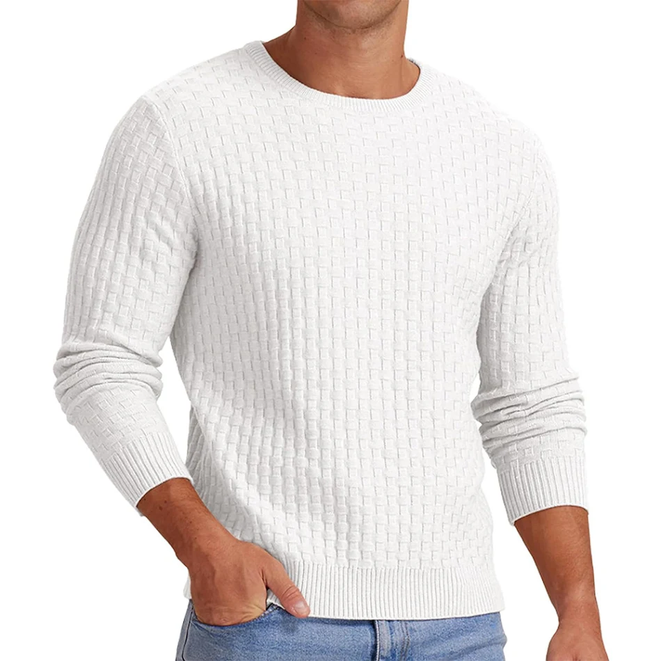 Suéter Masculino Gola Redonda Manga Longa Decote em V Conforto e Estilo Para o Dia a Dia Peça Versátil e Quente Ideal Para Diversas Ocasiões.