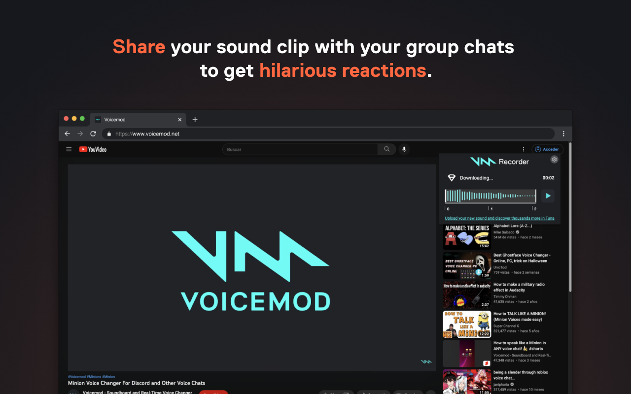 Voicemod Recorder Preview image 3