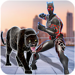 Cover Image of ดาวน์โหลด Multi Panther Hero Crime City Battle 1.0 APK