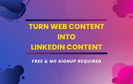 Post Express - Create LinkedIn posts easily small promo image