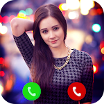 Cover Image of Télécharger Fake Video Call - Feel Girlfriend Call 11 APK