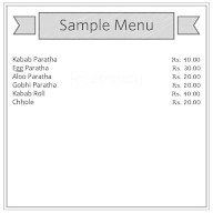 Noor Paratha Wala menu 1