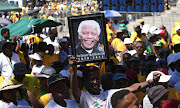 ANC supporters at the Nelson Mandela centenary celebrations in Cape Town on 11 February 2018. Fil ephoto 