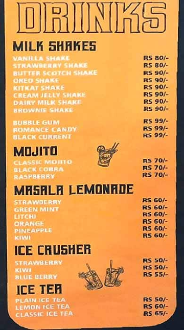 Chai Sutta Bar menu 