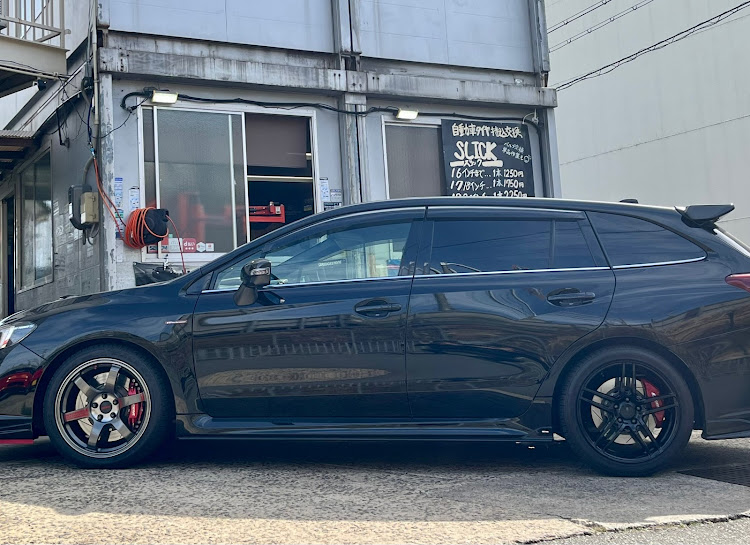レヴォーグのpro drive GC-05K・VOLKRACING TE37 SAGA SL・ホイールチェンジ・ツインスポークに関するカスタム事例の投稿画像3枚目