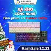 [Mã 1212Elsale0 Giảm 5% Đơn 400K] Bàn Phím Cơ Fuhlen D87S Rgb Chính Hãng - Bảo Hành Chính Hãng 2 Năm