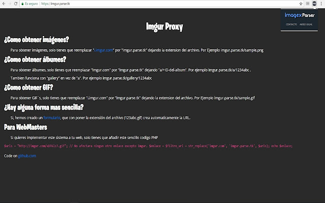 Imgur Parser