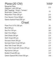 Azad Sweets & Restaurant menu 1