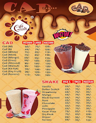 Cafe Crush menu 1