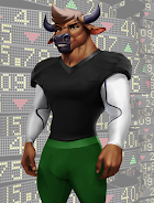 Wall Street Avatar Football Bull #173