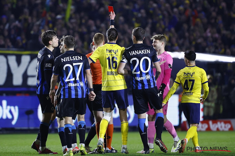 Indicatieve tabel is duidelijk: Club Brugge zal De Cuyper lang moeten missen na rode kaart