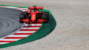 Sebastian Vettel of Germany driving the (5) Scuderia Ferrari SF1000 on track during the Formula One Grand Prix of Austria at Red Bull Ring on July 05, 2020 in Spielberg, Austria.