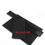 Thảm Lót Cao Su Quầy Bar, Thảm Bar Pha Chế, Thảm Để Đồ Dụng Cụ Làm Tóc Chuyên Dụng (Rubber Bar Mat) Với Kích Cỡ 45X30Cm