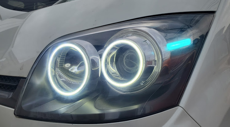 ムーヴカスタムのヘッドライトカスタム・花粉症・DIY・NK2工房に関するカスタム事例の投稿画像8枚目