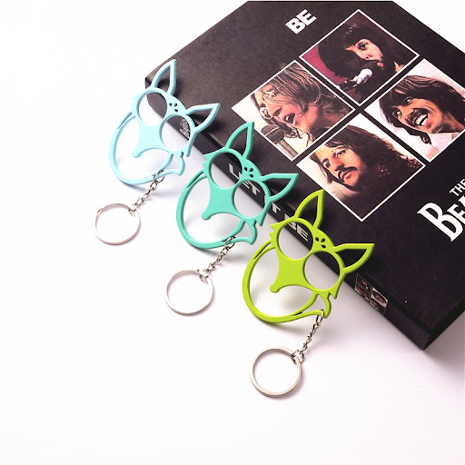 Title 5, Metal Double Finger Lock Outdoor Self-defense S...