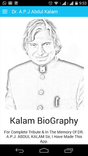 Kalam BioGraphy