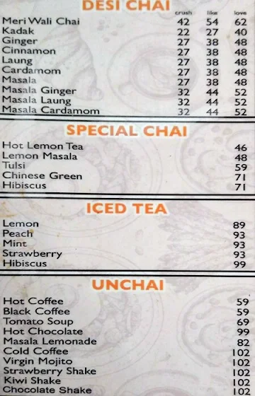 Tpot menu 